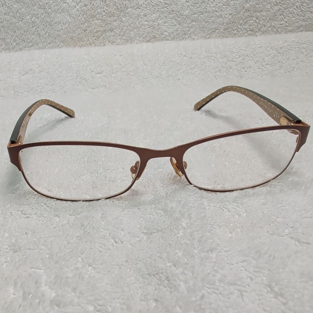 Kate Spade Eyeglasses Ambrosette Bronze Tortoise Brown Polka Dot 54 17 135